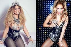 Откровенные и соблазнительные: Мэрайя Кэри и Дженнифер Лопес снялись для журнала Paper