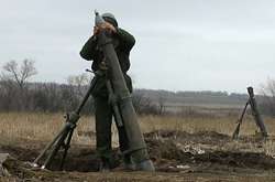  120-міліметровий міномет бойовиків 