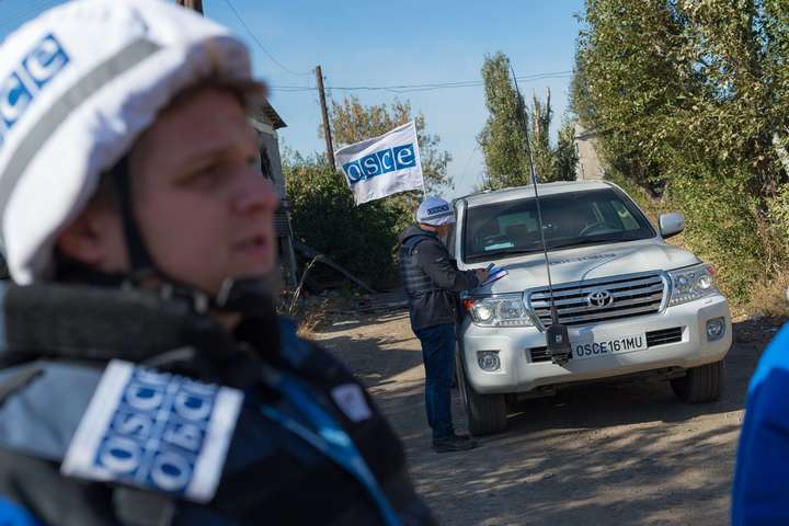 ОБСЄ зафіксувала зменшення кількості порушень режиму тиші на Донбасі