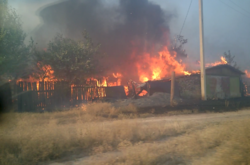 З Росії на окуповану Луганщину прийшла степова пожежа і знищила 32 будинки