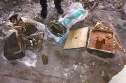 Схованка зброї бойовиків