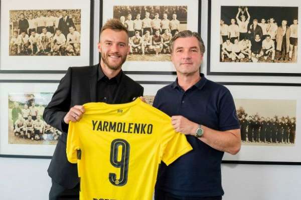 Ярмоленко офіційно перейшов із «Динамо» до «Боруссії»