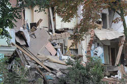 В центрі російського Орла обвалився житловий будинок