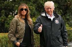Трамп з дружиною прибули в Техас, постраждалий від урагану «Харві»
