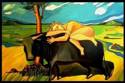 Сельская жизнь по-чилийски: яркие и ироничные картины мастера цвета Леонардо Сепульведа