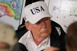  Дональд Трамп під час візиту у Техас 