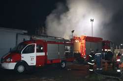 Вночі у Києві сталася велика пожежа