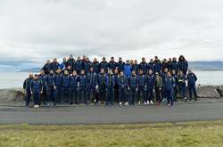 Футболісти збірної України здійснили прогулянку по Рейк'явіку перед завтрашньою грою 