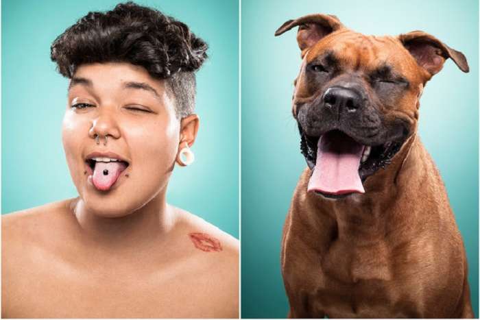 Одна эмоция на двоих: 14 фотографий хозяев, которые чертовски точно скопировали своих питомцев