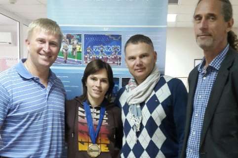 Українська легкоатлетка отримала бронзову нагороду чемпіонату Європи-2012