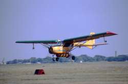 В Балаклії обстріляли літак, який пролетів над військовою частиною