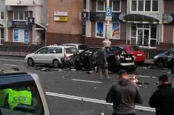 Вибух у центрі Києва