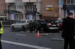 Вибух у центрі Києва