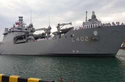 В порт Одеси зайшов турецький військовий корабель (фото)