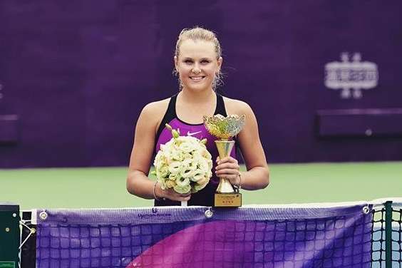 Українська тенісистка Козлова виграла у Китаї найбільший титул у кар'єрі