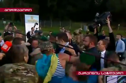 Саакашвілі перетнув український кордон