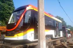 В Украине начали испытания нового трамвая 