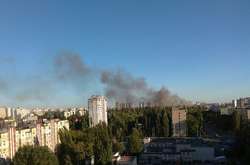 Пожежа на Борщагівці