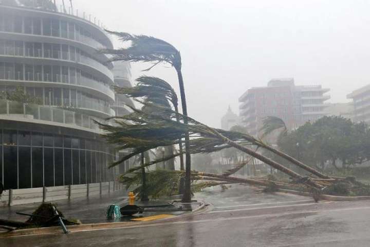 В США оцінили втрати страхових компаній через ураган «Ірму»
