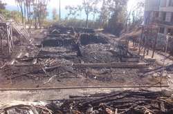 Вогонь повністю знищив один з дерев'яних корпусів