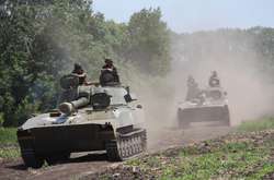 На Миколаївщині під час бригадних навчань загорілася артилерійська установка