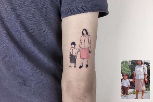 Новий світовий тренд: татуювання за мотивами старих родинних фото