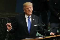 Президент США Дональд Трамп виступає на Генасамблеї ООН