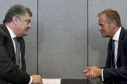 Петро Порошенко та Дональд Туск