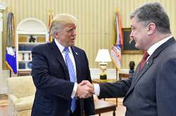 Дональд Трамп та Петро Порошенко