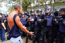 Сутички під мерією Одеси