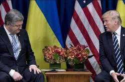  Петро Порошенко і Дональд Трамп 