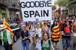 Прихильники незалежності Каталонії