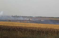 На Донеччині ліквідували пожежу на території складу боєприпасів