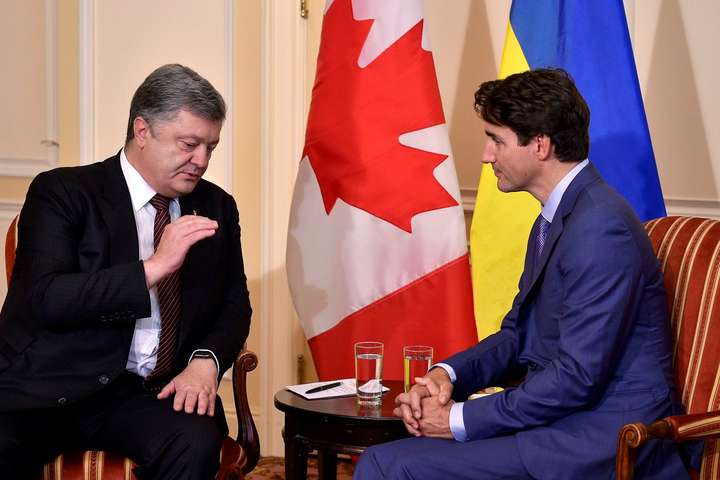 Клімкін побачив під час візиту Порошенка до Канади «атмосферу стратегічного партнерства»