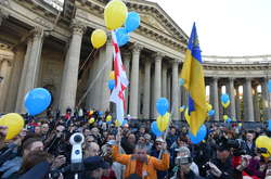 Як росіяни протестували проти війни з Україною. Фото з Санкт-Петербурга