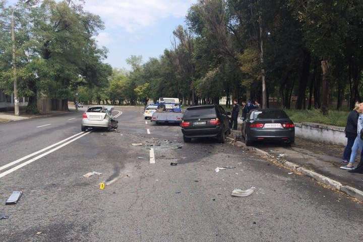 Смертельное ДТП в Днепре: авто врезалось в BMW с полицейскими 