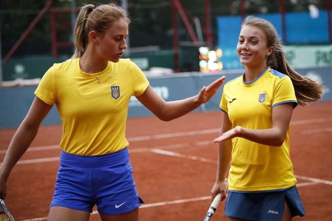 Як дівоча збірна України виборювала «бронзу» на юніорському Кубку Федерації з тенісу (фото)