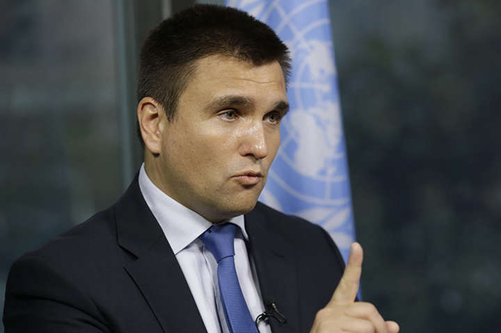 Клімкін розповів, коли Україна внесе проект резолюції щодо миротворців на Донбасі