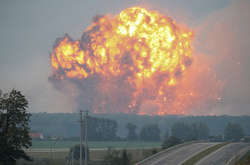 Вибухи на військових складах під Вінницею