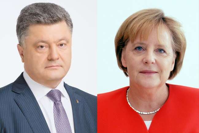 Порошенко і Меркель скоординували позиції щодо миротворців на Донбасі