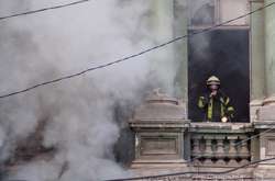 В Одесі горить пам’ятка ХІХ сторіччя