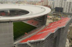 «Трибуну намагалися вкрасти, але тут раптово «шухер»: соцмережі - про стадіон до ЧС-2018 у Росії