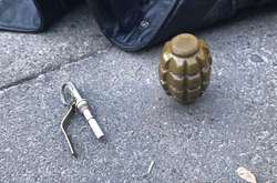 Поліція затримала у Києві чоловіка з гранатою з зони АТО