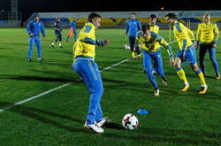 Марлос провів дебютне тренування в складі збірної України (фото, відео)