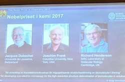 В Стокгольме объявили лауреатов Нобелевской премии по химии