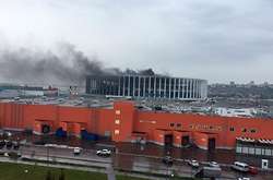 В Росії горів ще один стадіон, який будується до чемпіонату світу-2018 (відео)