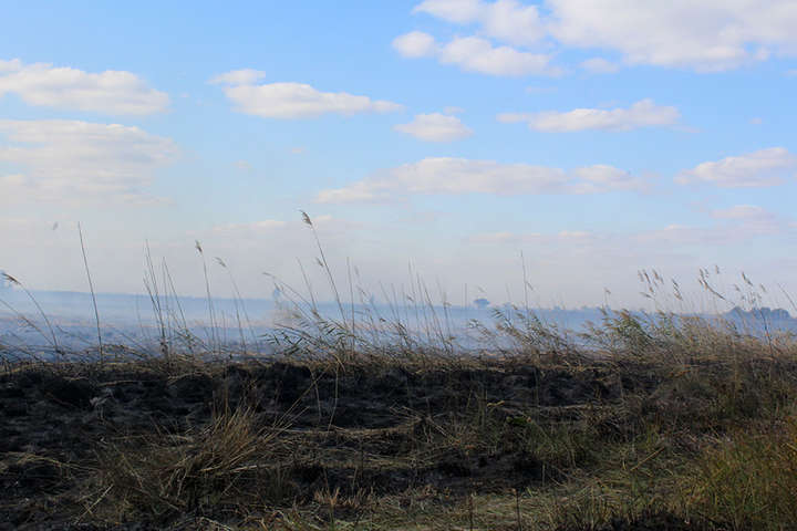 На Полтавщині горять поклади торфу площею 70 гектарів