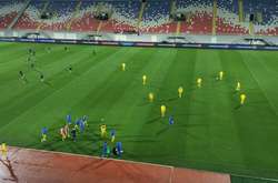 Матч Косово - України був під загрозою зриву через зливу (відео)