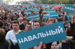 У російських містах затримують прибічників Навального