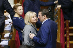 Луценко похвалив свою дружину-депутатку, яка називає колег у Раді козлами